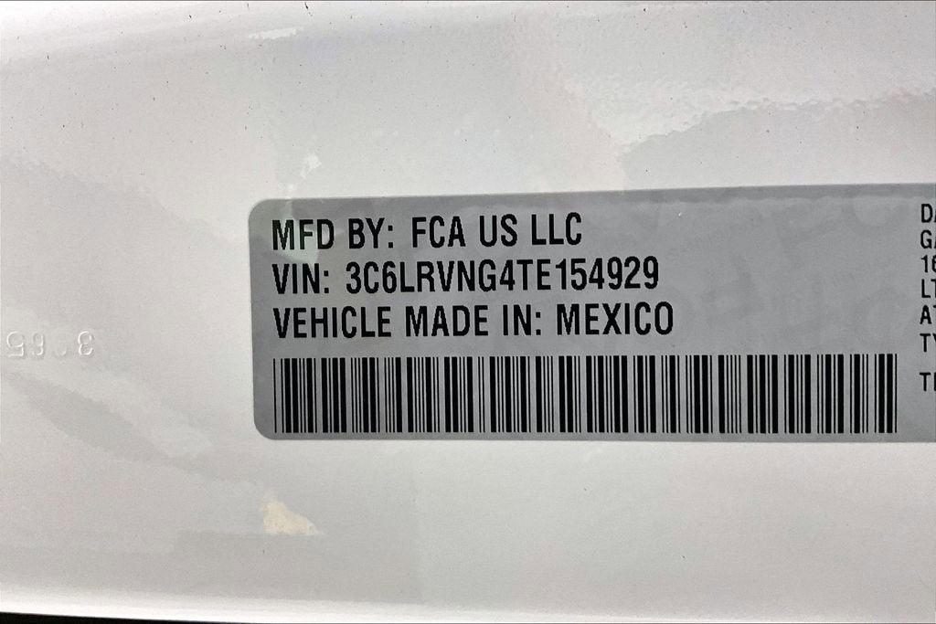 2026 RAM ProMaster Cargo Van Tradesman