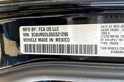 2025 RAM 2500 Big Horn