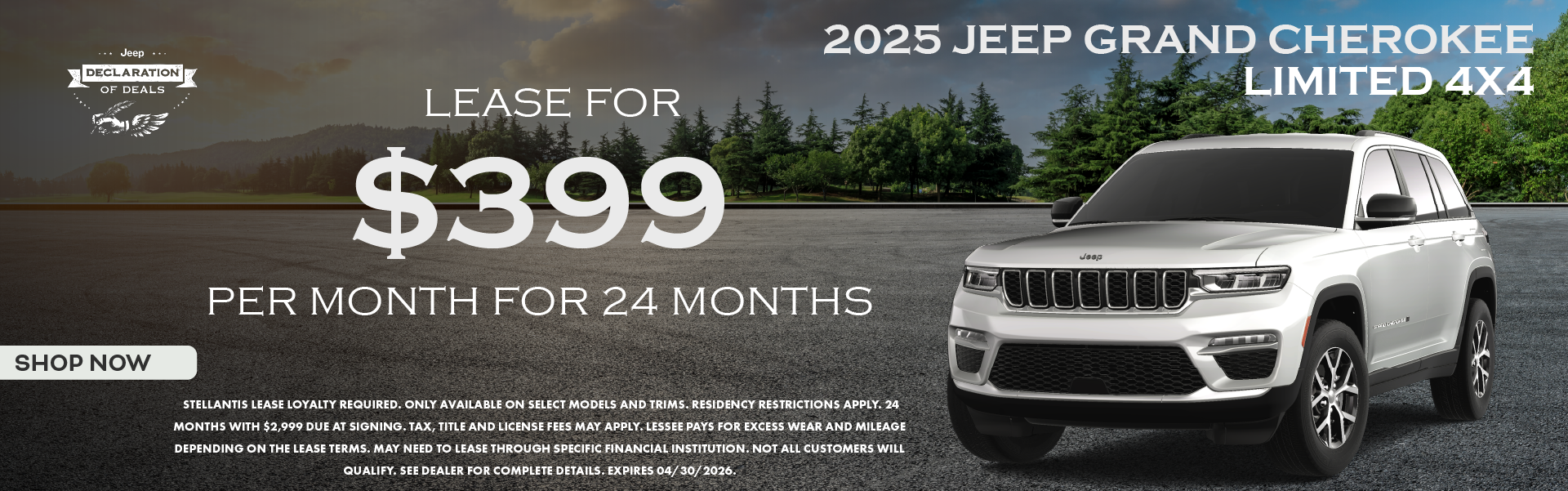 25 Jeep Grand Cherokee