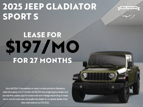 2025 Jeep Gladiator 
